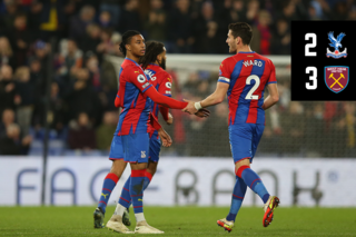 Match Action: Crystal Palace 2-3 West Ham United