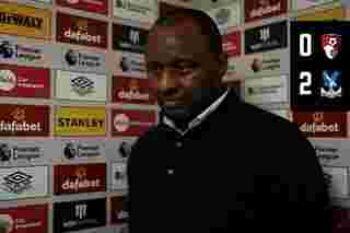 Vieira on great team display at Vitality Stadium