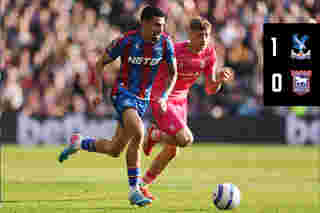 Match Action: Crystal Palace 1-0 Ipswich Town