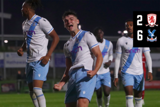 U21 Match Highlights: Middlesbrough 2-6 Crystal Palace