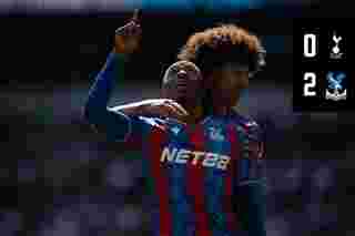 2 minute highlights: Tottenham Hotspur 0-2 Crystal Palace