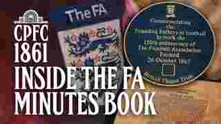 CPFC 1861 | Inside the FA minutes book