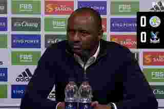 Vieira speaks to the press