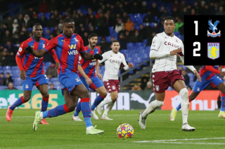 Match Action: Crystal Palace 1-2 Aston Villa