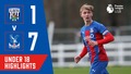 West Brom 1-7 Crystal Palace | U18 PL Highlights