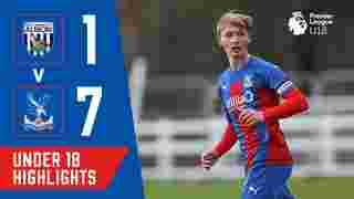 West Brom 1-7 Crystal Palace | U18 PL Highlights