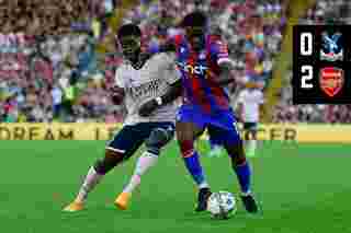 Crystal Palace 0-2 Arsenal | Match Highlights