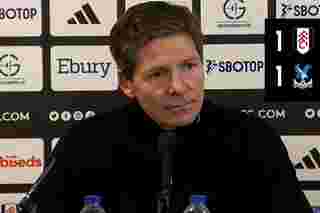 Post match press conference: Fulham (A)