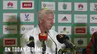 Alan Pardew post Sporting Press Conference