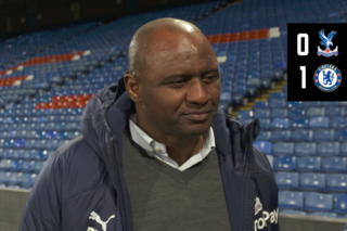 The manager gives Palace TV his post-match reaction to late defeat