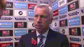 Alan Pardew post Manchester United