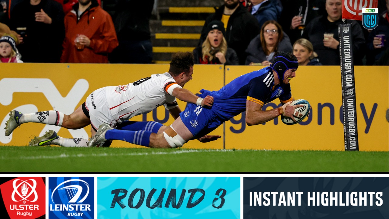 Leinster triumph over Ulster in top-of-the-table clash in Belfast