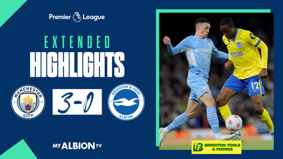 Extended PL Man City 3 Albion 0