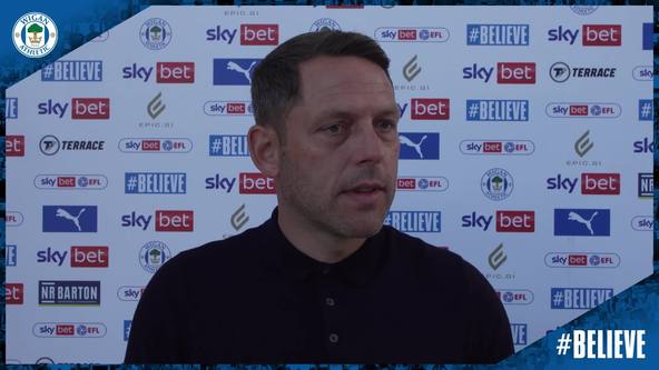 Wigan Athletic FC - Leam Richardson | “We are still making small steps, but we are absolutely made up with the start that we have had.”