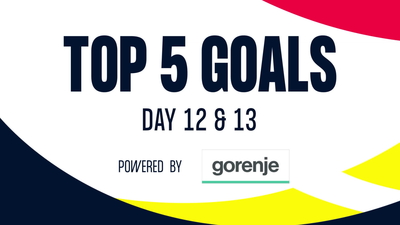 Top 5 Goals - Main Round - Matchdays 12 & 13
