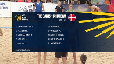 CATS A.M. Team Almeria vs The Danish Beachhandball Dream
