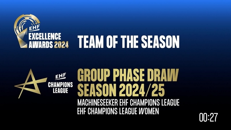 EHF Champions League Women 2024/25 Group Phase Draw