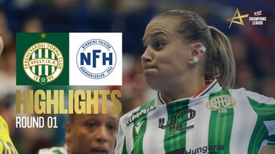 FTC-Rail Cargo Hungaria vs Nykobing Falster HK - Match Highlights - Round 1