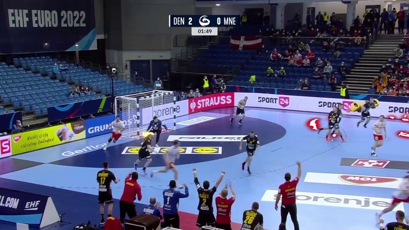 Awesome Play - Denmark vs Montenegro
