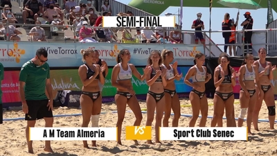 A M Team Almería v SPORT CLUB Senec - Match Highlights - Semi-final