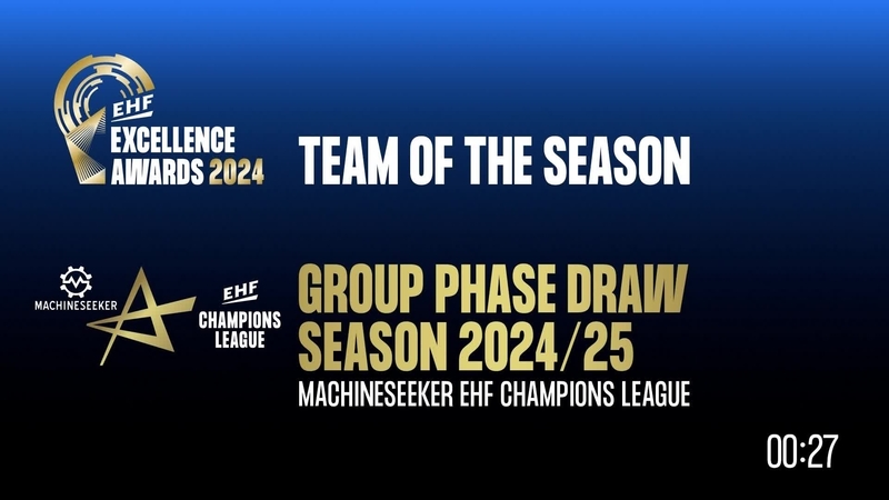 Machineseeker EHF Champions League 2024/25 Group Phase Draw
