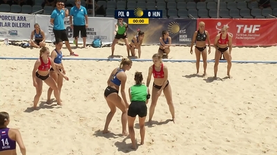 BHC Conkret Byczki vs OVB Beach Girls