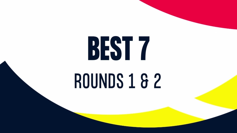 Best 7 Players of the Round - R1 & R2