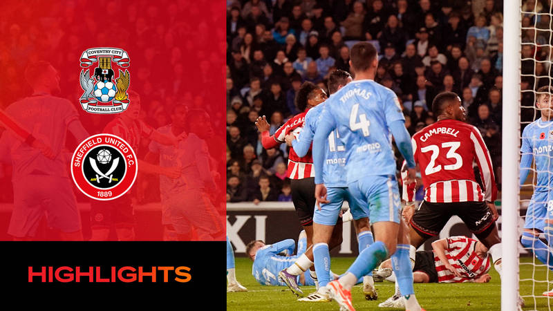 Coventry v Blades - match action