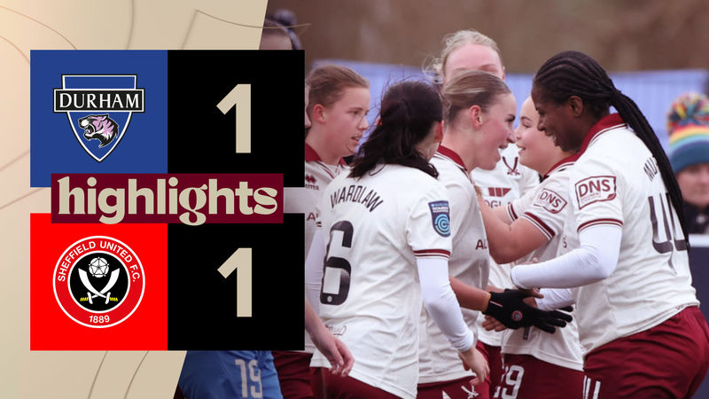 Duurham 1-1 United Women - match action