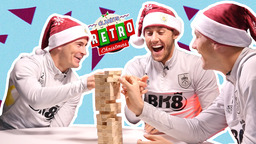 CHRISTMAS JENGA WITH BROWNHILL, CULLEN AND HARWOOD-BELLIS