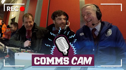 COMMS CAM | Jordan North & Alastair Campbell | Arsenal v Burnley