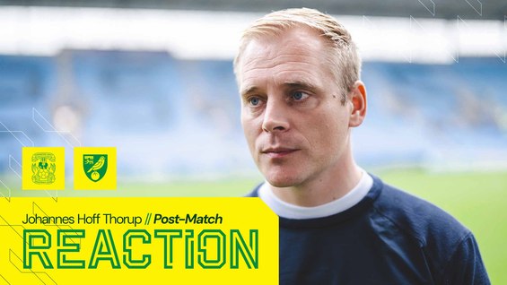 FIRST INTERVIEW | Johannes Hoff Thorup appointed head coach - Norwich City