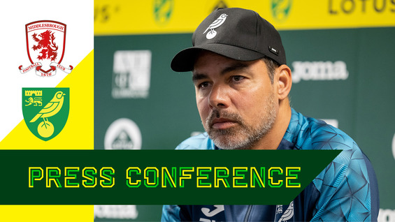 PRESS CONFERENCE  Norwich City (A) 