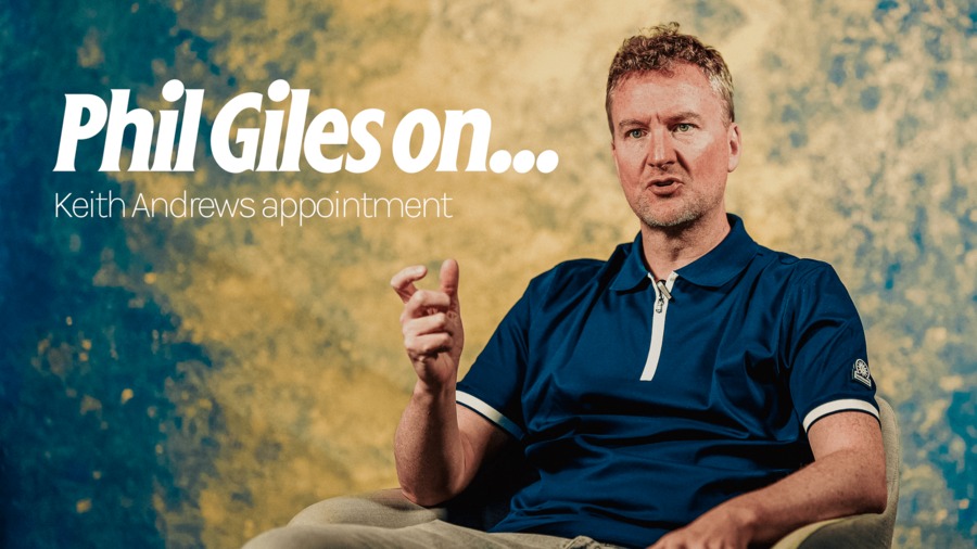 Director of Football Phil Giles on Keith Andrews' appointment as Head Coach