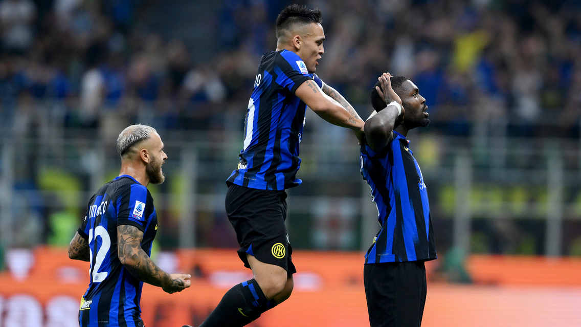 Every Angle Marcus Thuram goal vs Milan Inter.it