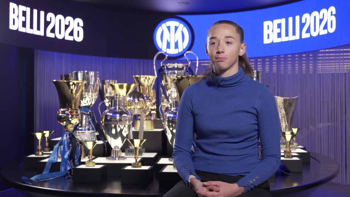 Belli: «An unreal feeling. I'm fulfilling a dream» | Inter.it