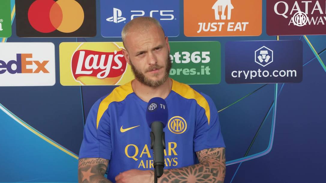 Dimarco: «Playing a Champions League final is unique and special» | Inter.it