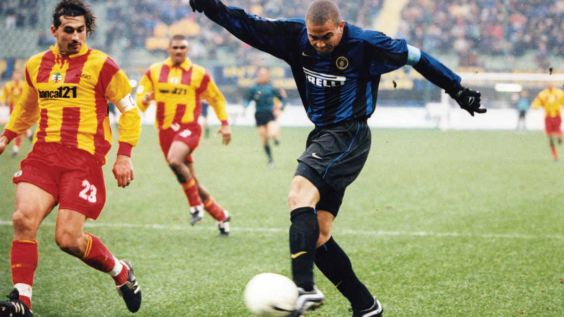 Photo Presse Vintage Inter Milan Saison 1999/2000 – Grigorios Farabola Tirage Argentique